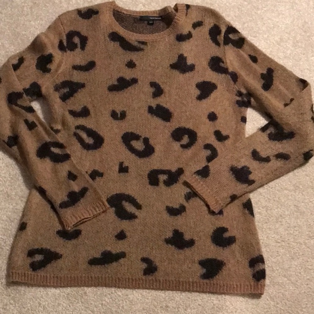 Animal print sweater